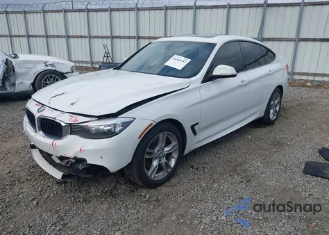 2016 BMW 328I Gran Turismo xDrive from USA, damaged, VIN WBA8Z5C53GG500875